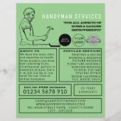  Repairman, Handyman Adverteren Flyer (Voorkant)