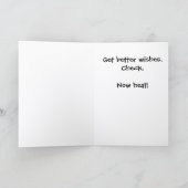 Repairs Done Get Well Card  SG-1 Kaart (Binnen)