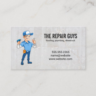Reparateur Woningrenovatie Visitekaartje