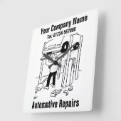 Reparatie aan auto's vierkante klok (Hoek)