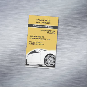Reparatie Autodealer Magnetisch Visitekaartje