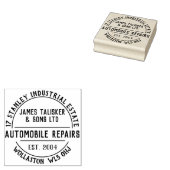 Reparatie Automobielen Rubber Stempel (Gestempeld)
