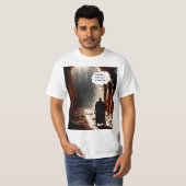 Reparatie behoevend t-shirt (Voorkant volledig)