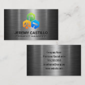 Reparatie Bouwservice | Metaal Visitekaartje (Voorkant / Achterkant)