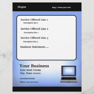 Reparatie computertechnicus flyer