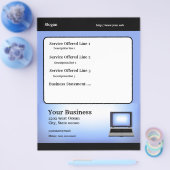 Reparatie computertechnicus flyer (Enkel)