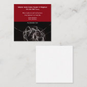 Reparatie en aftappen van automatisch glas vierkante visitekaartje (Voorkant / Achterkant)