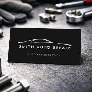 Reparatie en detailing van auto's visitekaartje