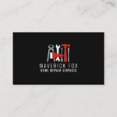 Reparatie en onderhoud van handyman visitekaartje (Voorkant)