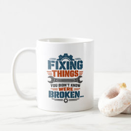 Reparatie Humor Dingen Repareren waarvan je Niet W Koffiemok