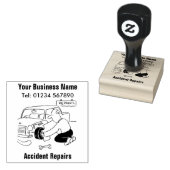 Reparatie na Ongelukken Rubber Stempel (Gestempeld)