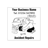 Reparatie na Ongelukken Rubber Stempel (Afrduk)