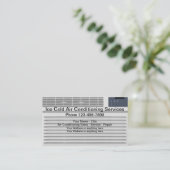 Reparatie van airconditioning visitekaartje (Staand voorkant)