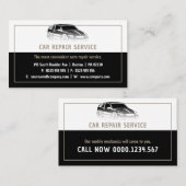 Reparatie van auto's | Beroepsbeoefenaars Visitekaartje (Voorkant / Achterkant)