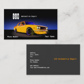 Reparatie van auto's visitekaartje (Voorkant / Achterkant)