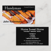 Reparatie van handyman visitekaartje (Voorkant / Achterkant)