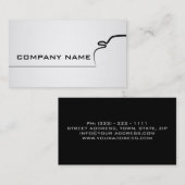 Reparatie van het autoverhuurcentrum visitekaartje (Voorkant / Achterkant)