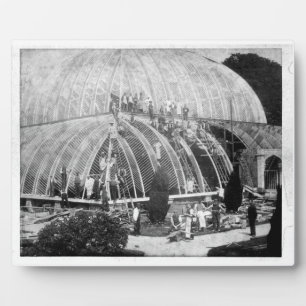 Reparatie van het Grote Conservatorium in Chatsw Fotoplaat