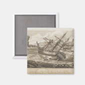 Reparatie van het schip Kapitein Cooks Magneet (Voorkant / Achterkant)