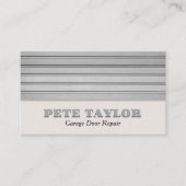 Reparatie van klepdeuren visitekaartje (Voorkant)