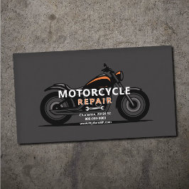 Reparatie van motorfietsen visitekaartje