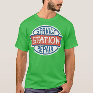 Reparatie van service stations t-shirt