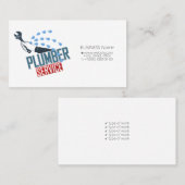 Reparatie van visitekaartje en loodgietersdiensten (Voorkant / Achterkant)