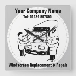 Reparatie voorruit & Vervanging voorruit Vierkante Klok