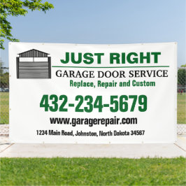 Reparatiebord voor moderne bovenloopdeur voor aann spandoek