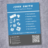 Reparatiefilter voor thuisapparatuur flyer