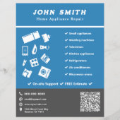 Reparatiefilter voor thuisapparatuur flyer (Voorkant)