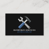 Reparatiegereedschap, handyman visitekaartje (Voorkant)