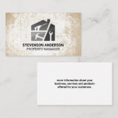 Reparatiegereedschap | Huisreparaties Visitekaartje (Voorkant / Achterkant)