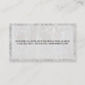 Reparatiegereedschappen Logo | Marmer Concrete Visitekaartje (Achterkant)