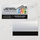 Reparatiehulpmiddelen Logo | klusjesman Visitekaartje (Voorkant / Achterkant)