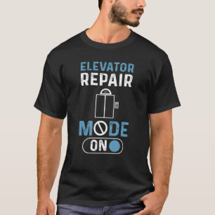 Reparatiemodus in levator-mechanisme t-shirt