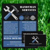 Reparatieprogramma's, Adverteren de handyman Flyer