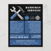 Reparatieprogramma's, Adverteren de handyman Flyer (Voorkant)