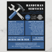 Reparatieprogramma's, Adverteren de handyman Flyer (Voorkant)