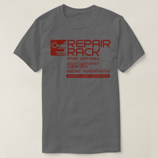 Reparatierack T-shirt (Design voorkant)