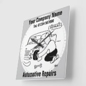 Reparaties aan auto's vierkante klok (Hoek)