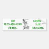 Reparaties achterdoor slave bumpersticker (Voorkant)