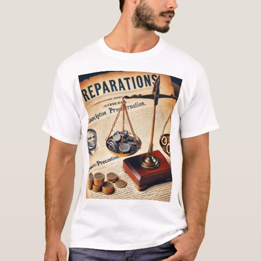 "Reparaties" grafisch T-shirt (Voorkant)
