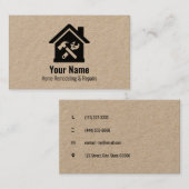  reparaties thuis | Geen website Visitekaartje (Voorkant / Achterkant)