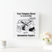 Reparaties voor auto's vierkante klok (Huis)