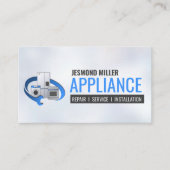 Reparatieservices voor apparaten visitekaartje (Voorkant)