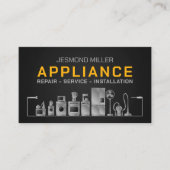 Reparatieservices voor apparaten visitekaartje (Voorkant)