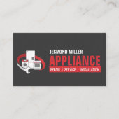 Reparatieservices voor apparaten visitekaartje (Voorkant)