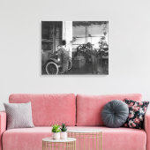 Reparatiewerkplaats, 1919 canvas afdruk (Insitu (Woonkamer))