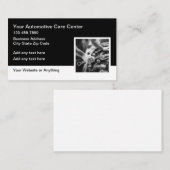 reparatiewerkplaats voor automonteurs visitekaartje (Voorkant / Achterkant)